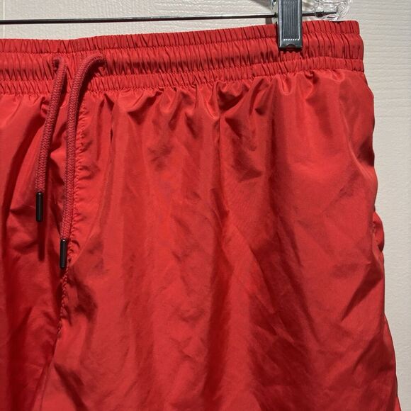 Under Armour Men's Essential Volley Loose Fit Mesh Lined Shorts Red Size XL - Picture 3 of 16